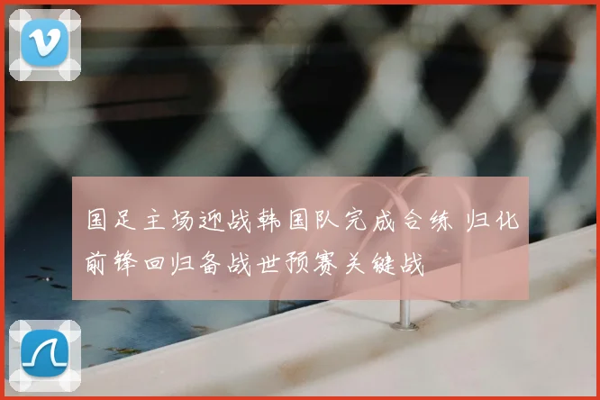 国足主场迎战韩国队完成合练 归化前锋回归备战世预赛关键战